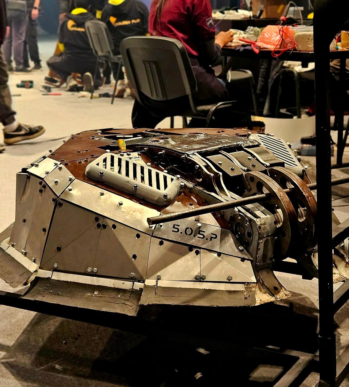 Competitor "Б.О.Б.Р." at Bitva Robotov 2023 Qualifier B
