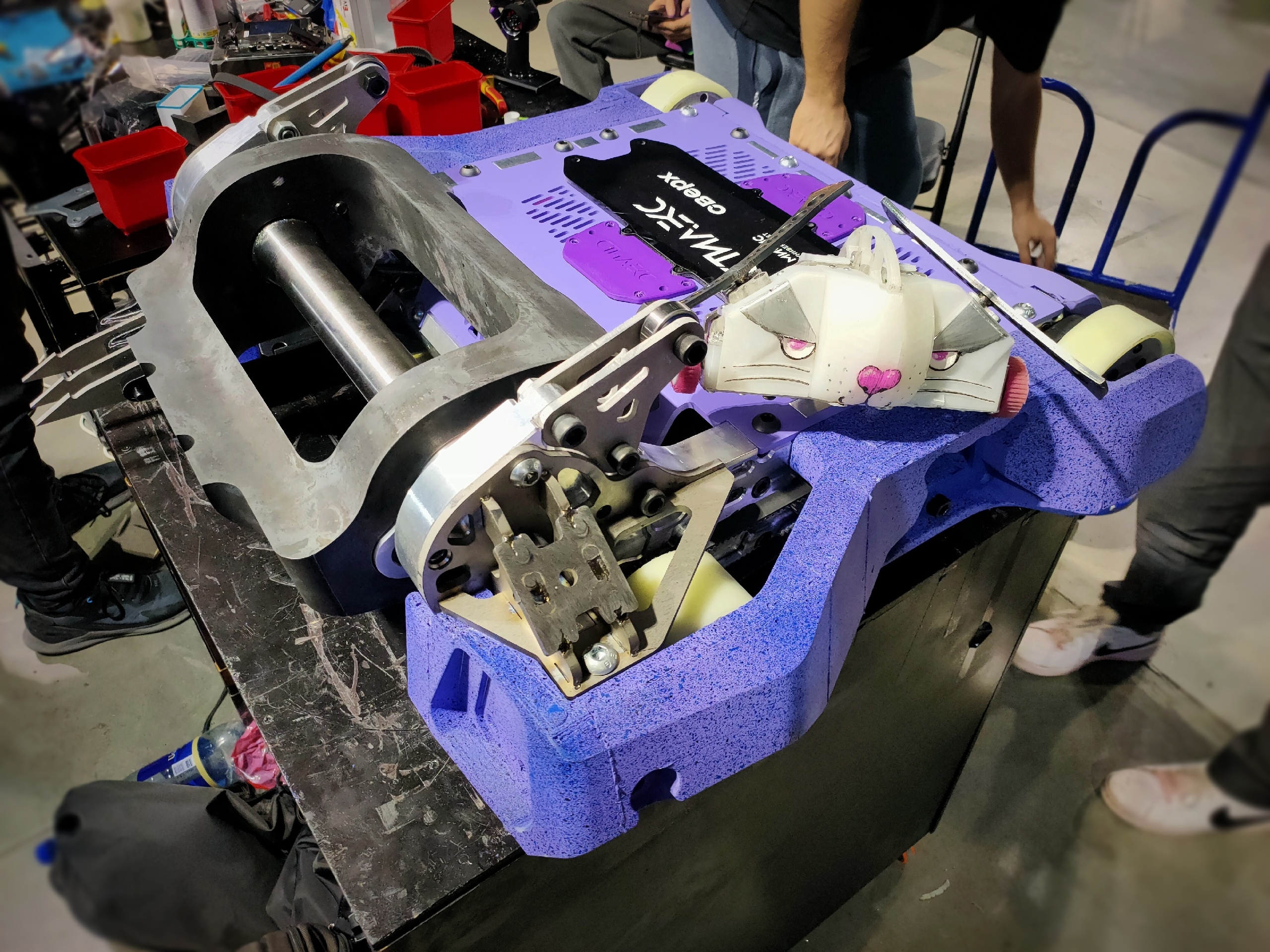 Competitor "Ежк" at Bitva Robotov 2025 Qualifier B