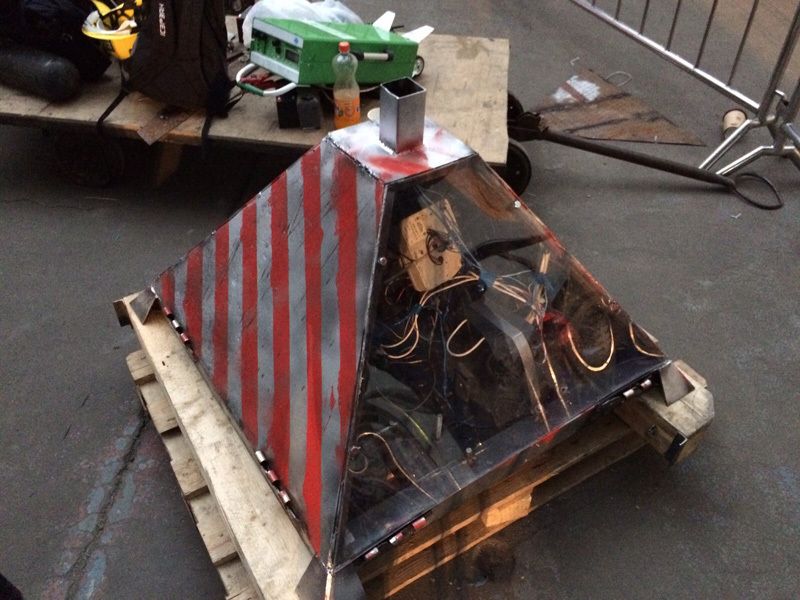 Competitor "Большой Брат" at Bronebot Autumn Warmup