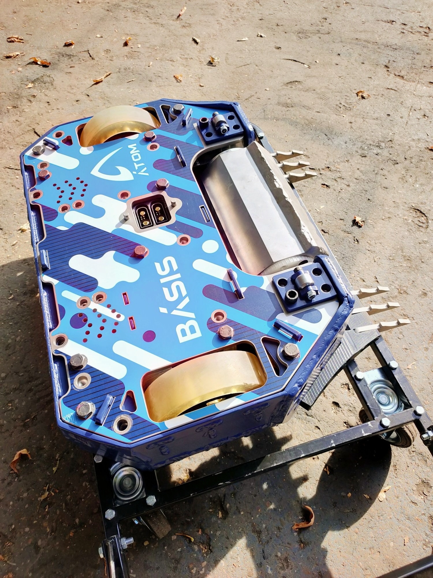 Competitor "Atom" at Bitva Robotov 2025 Qualifier B