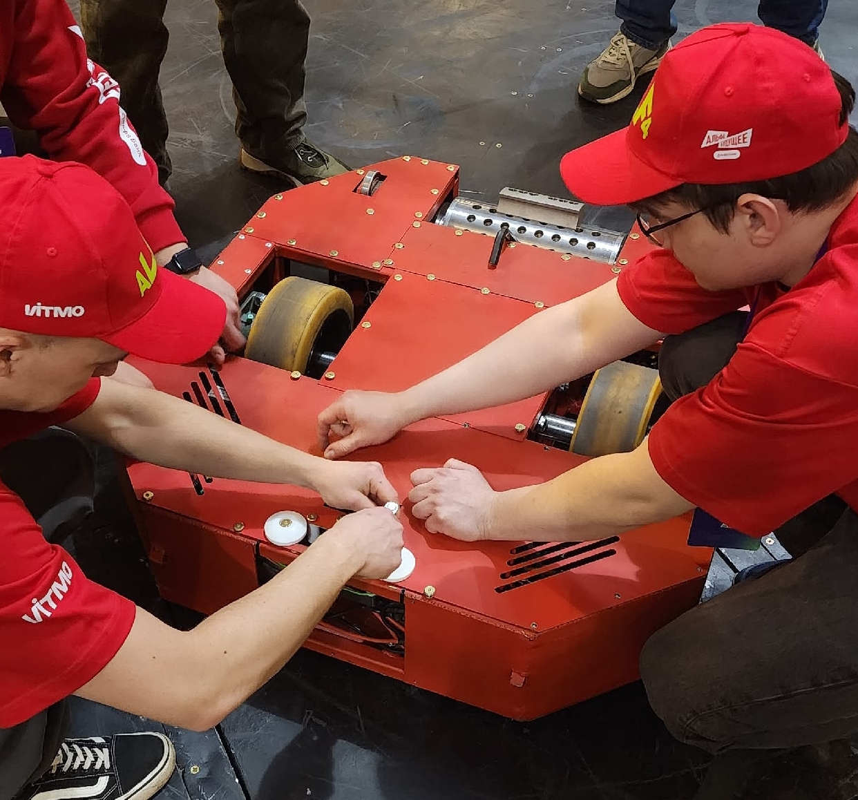 Competitor "A.L.F.A." at Bitva Robotov 2025 Qualifier D