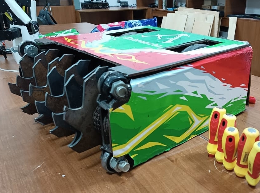 Competitor "Андромеда" at Bitva Robotov 2023 Qualifier B