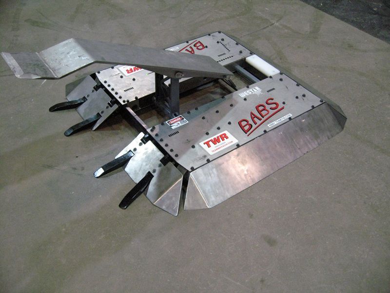 Competitor "BABS" at BattleBots 2009