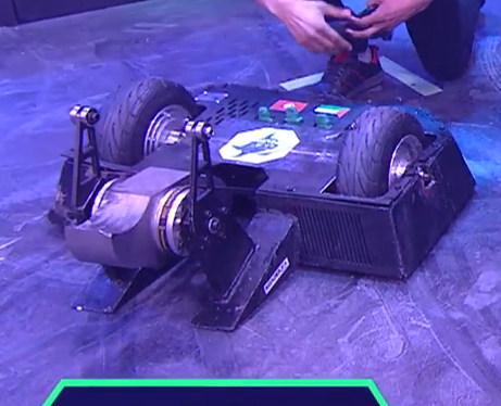 Competitor "Black Shark" at Bitva Robotov 2025 Final