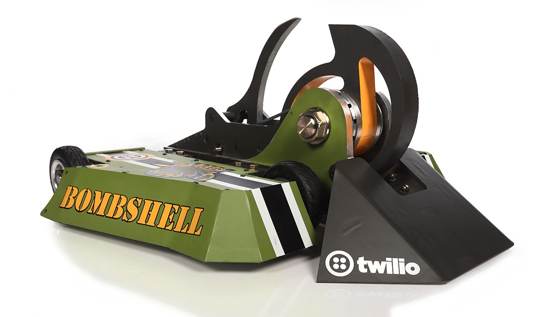 Competitor "Bombshell" at Battlebots 2019 (Select Fights Only)