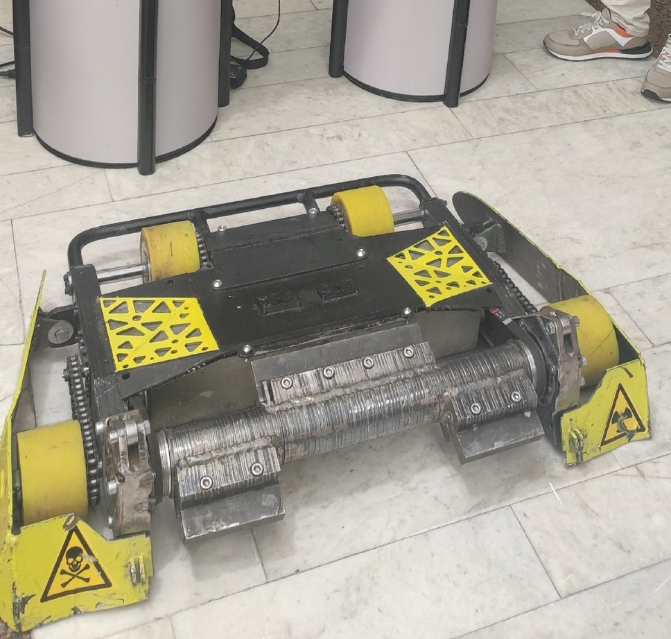 Competitor "Boolbatron" at Bitva Robotov 2024 Qualifier A