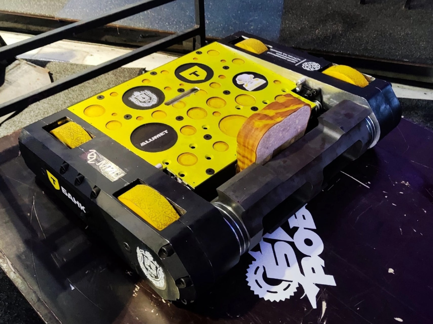 Competitor "Madcheese" at Bitva Robotov 2024 Qualifier A