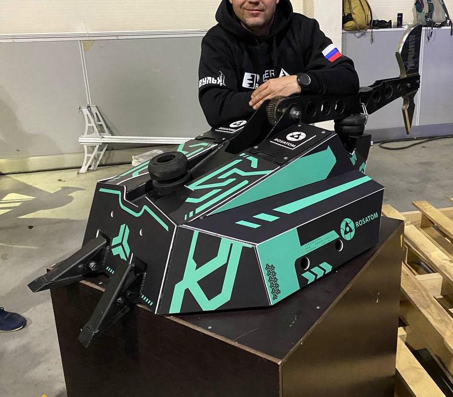 Competitor "Вульж" at Bitva Robotov 2023 Qualifier A