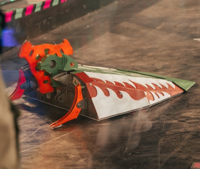 Competitor "Гена" at Bitva Robotov 2023 Qualifier A