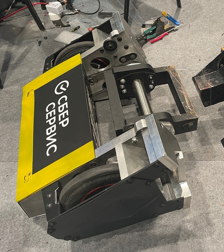 Competitor "Папочка" at Bitva Robotov 2023 Qualifier A