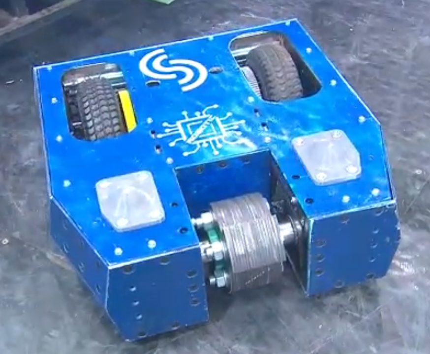 Competitor "Dusya 3.0" at Bitva Robotov 2024 Qualifier A