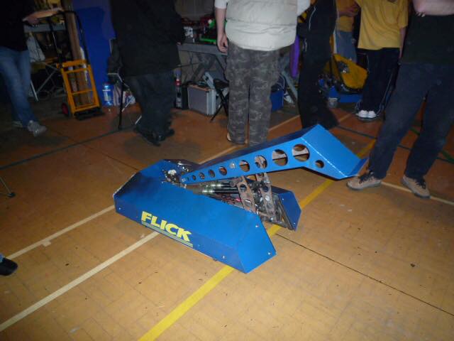 Competitor "Flick" at Bronebot Autumn Warmup