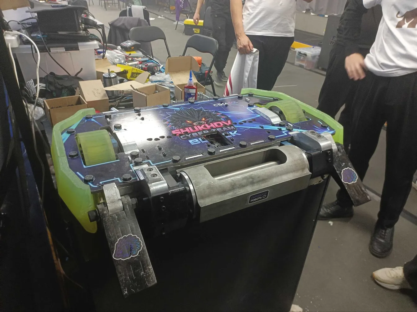 Competitor "Ежуля" at Bitva Robotov 2025 Qualifier C