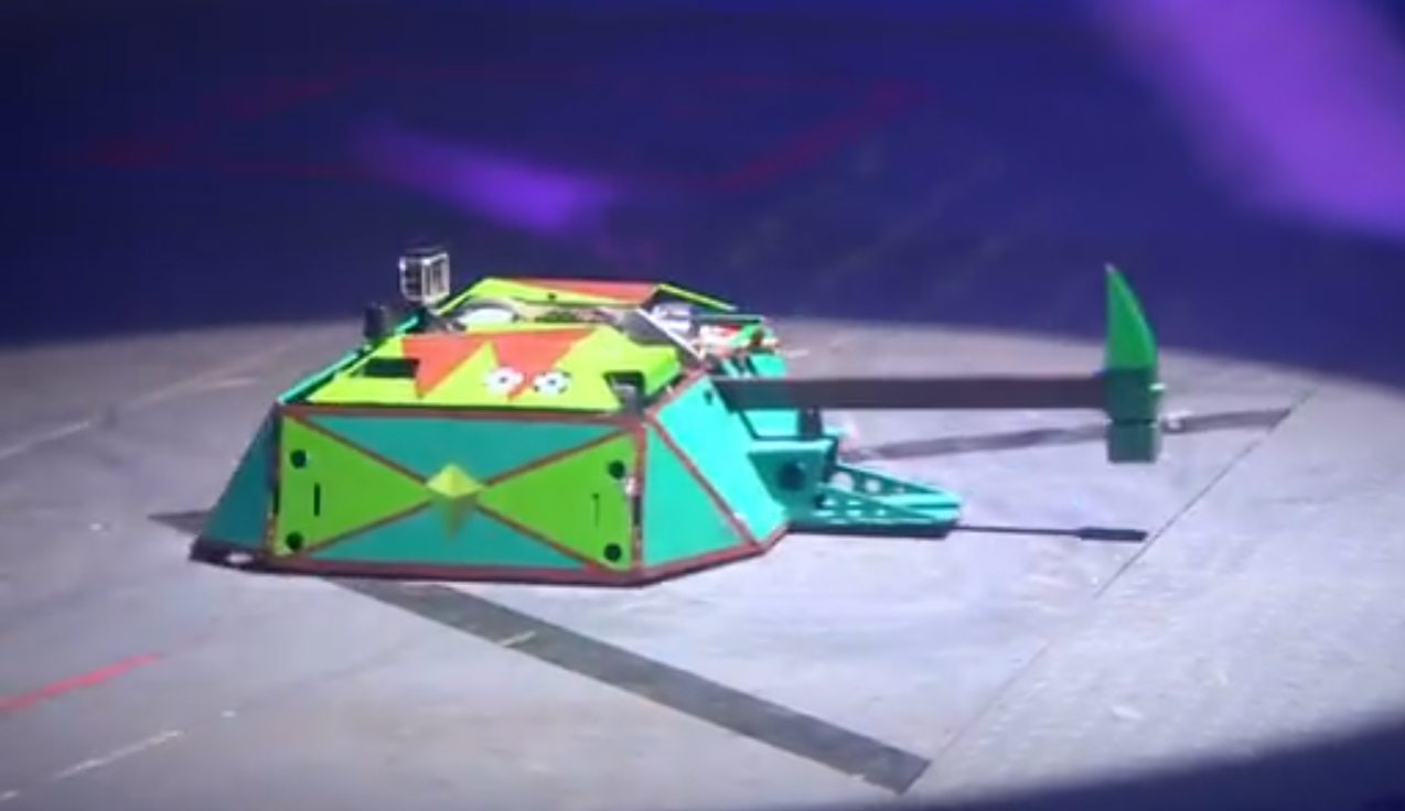 Competitor "青玛瑙" at This is Fighting Robots (Select Fights Only)