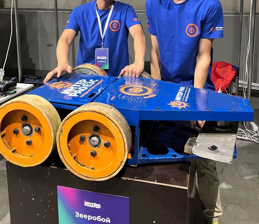 Competitor "Зверобой" at Bitva Robotov 2023 Qualifier A