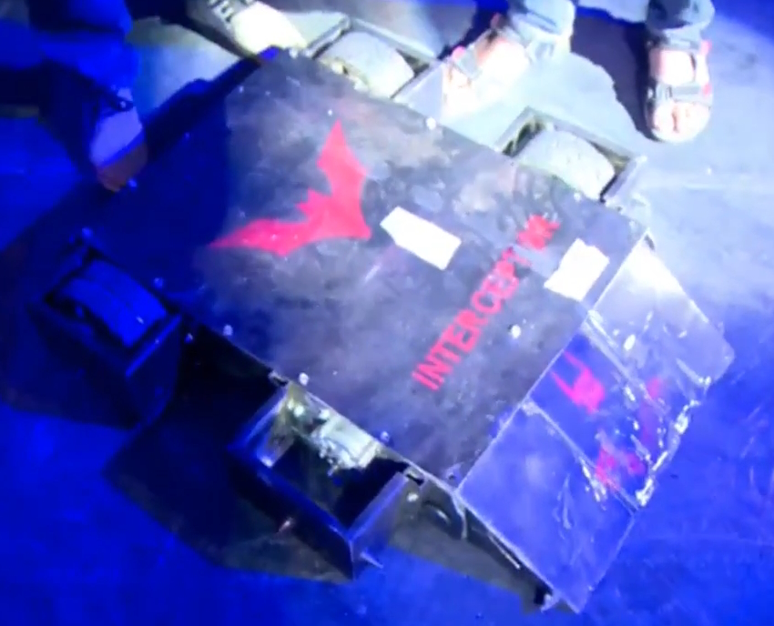 Competitor "Interceptor" at IIT Techfest 2017