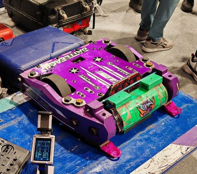 Competitor "废铁" at Bitva Robotov 2023 Final