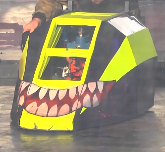 Competitor "Егерь" at Bitva Robotov Yekaterinburg 2018