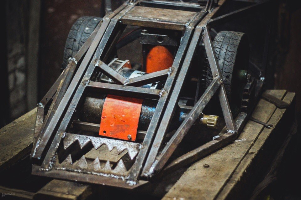 Competitor "Barracuda" at Bitva Robotov Perm 2016