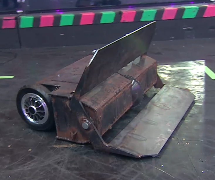 Competitor "Птенец" at Bitva Robotov 2024 Qualifier A