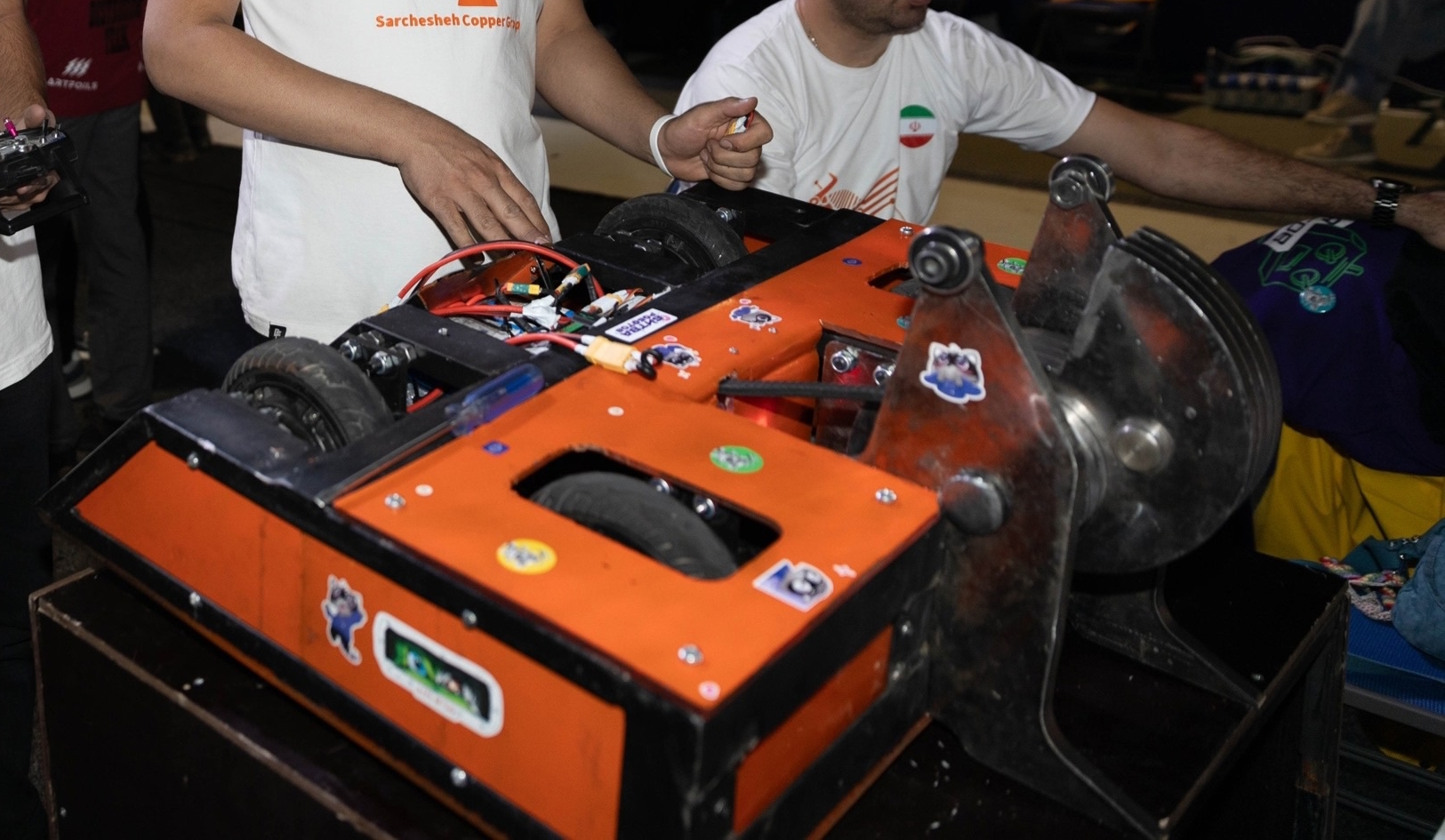 Competitor "Mes" at Bitva Robotov 2024 Qualifier A