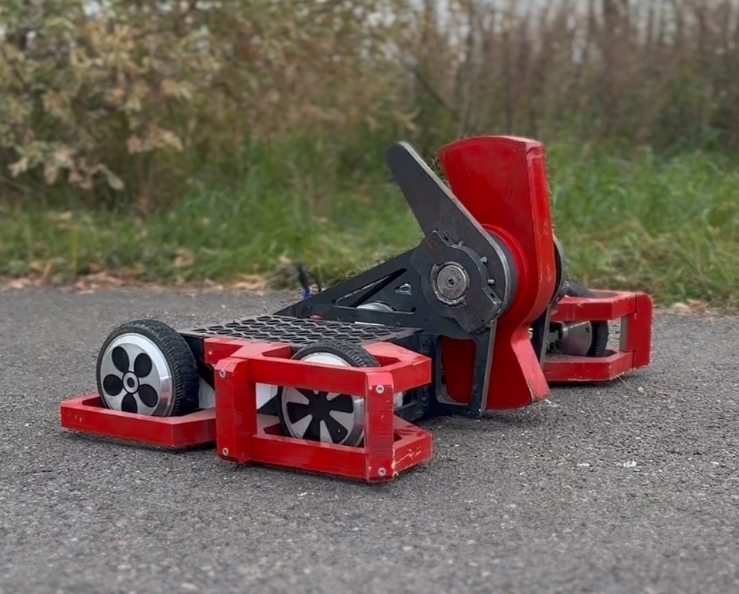 Competitor "Murabey & Strekoza" at Bitva Robotov 2025 Qualifier B