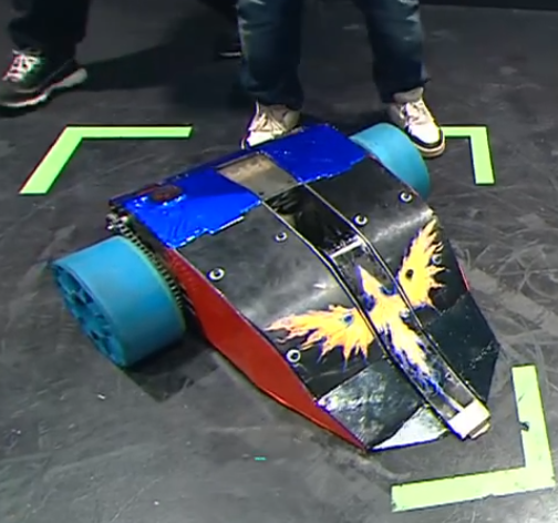 Competitor "Phoenix" at Bitva Robotov 2025 Final