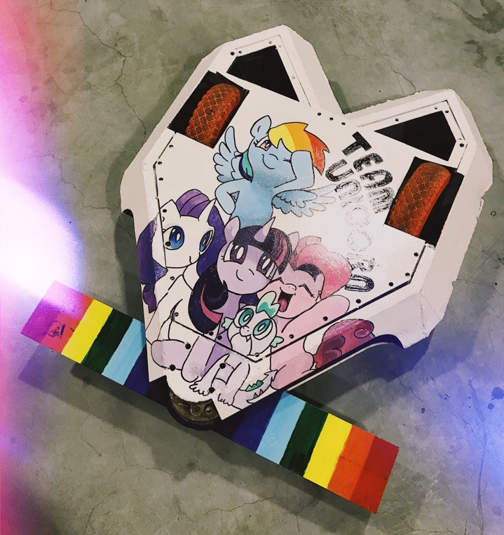 Competitor "Pinkie Pie" at Bitva Robotov Yekaterinburg 2018