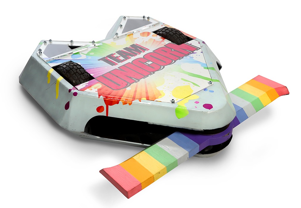 Competitor "Rainbow" at Battlebots 2019 (Select Fights Only)