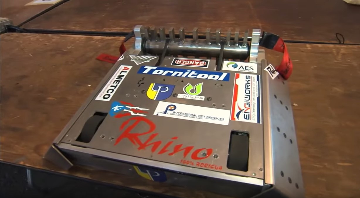 Competitor "Rhino" at BattleBots 2009