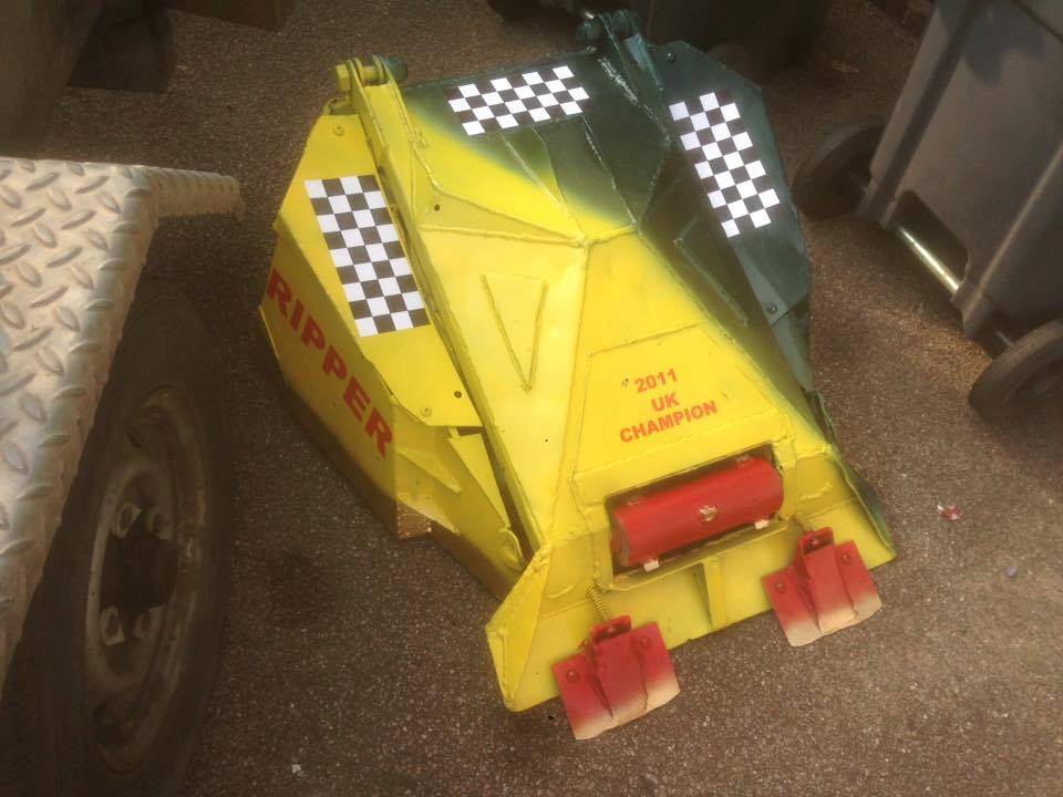 Competitor "Ripper" at Bronebot Moscow 2017