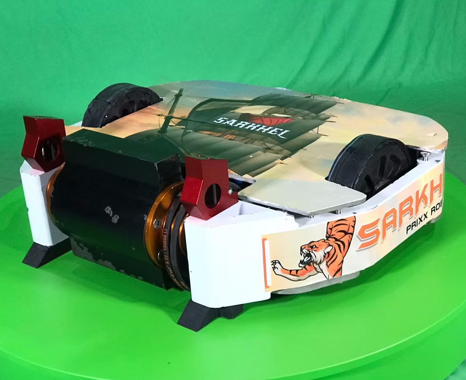 Competitor "Sarkhel" at Bitva Robotov 2024 Qualifier A