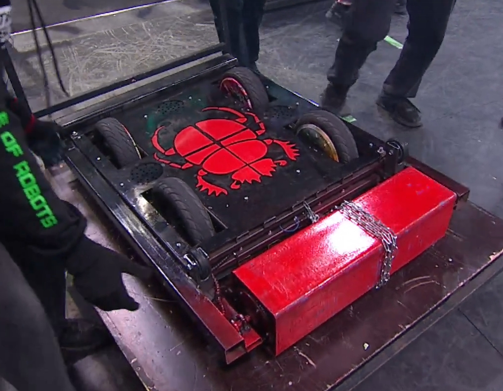 Competitor "Скарабей" at Bitva Robotov 2024 Qualifier B