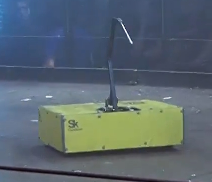 Competitor "Sting" at Bitva Robotov Perm 2015