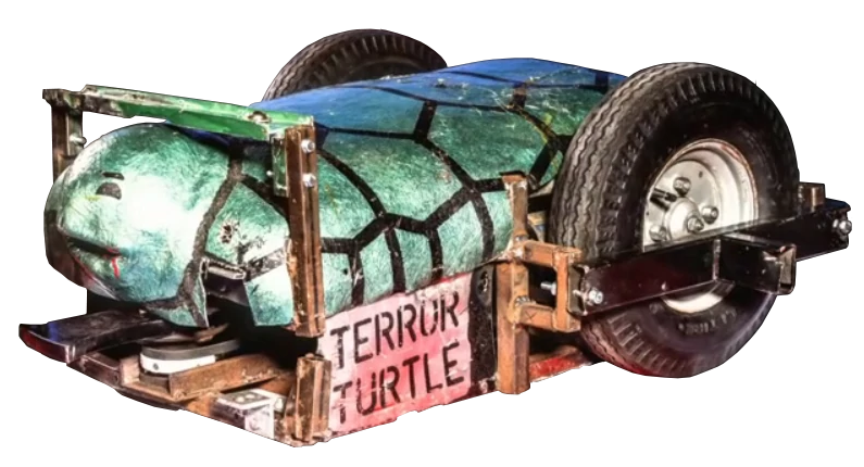 Competitor "Terror Turtle" at Robot Wars World Series: Episode 2