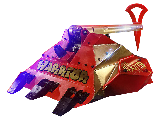 Competitor "Warrior" at King of Bots Season 2 (Select Fights Only)