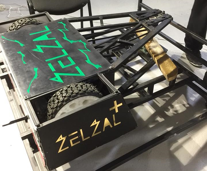 Competitor "Zelzal+" at Bitva Robotov Sochi 2017