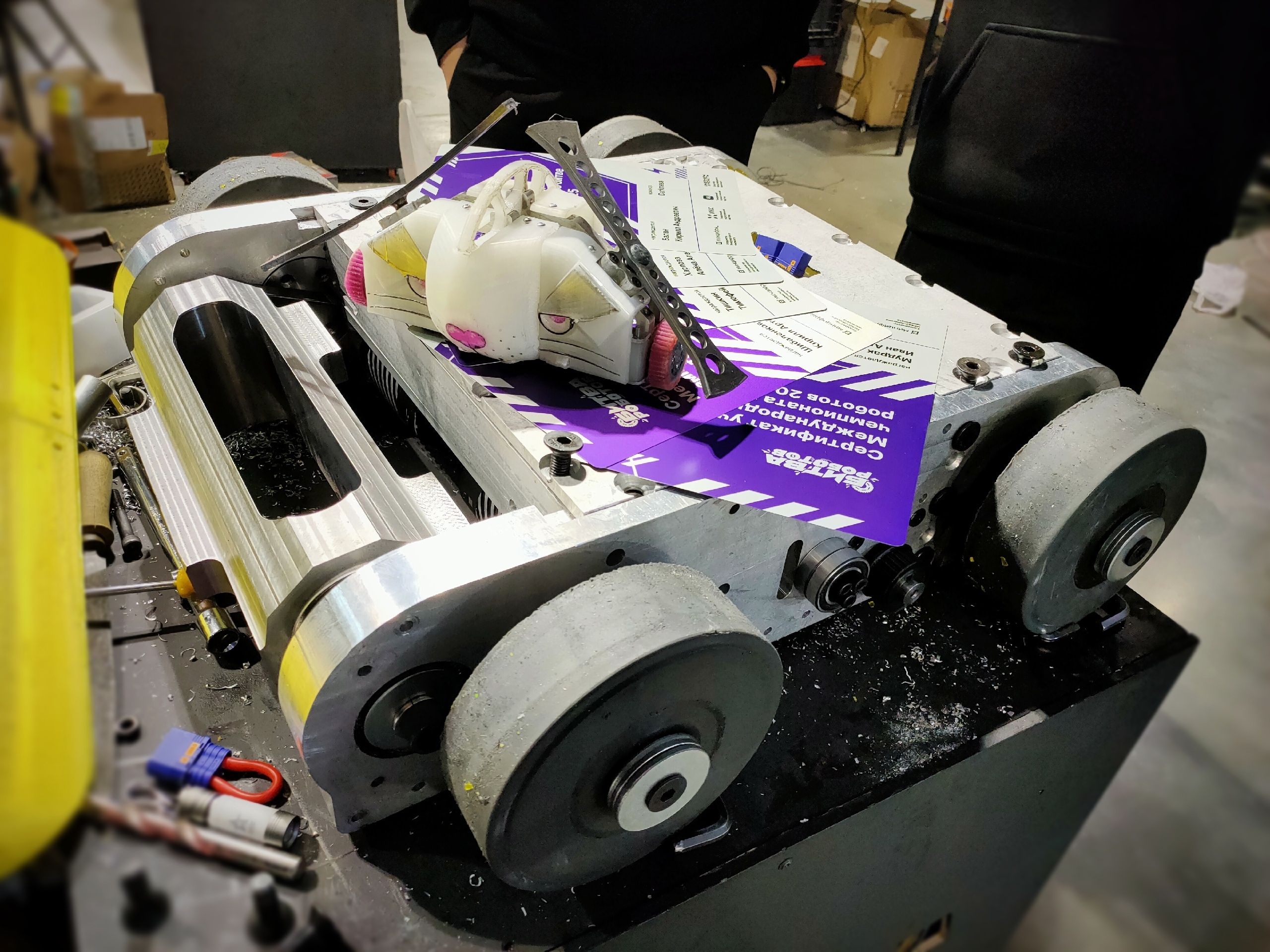 Competitor "Infinity" at Bitva Robotov 2025 Qualifier B