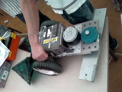 Competitor "이지스" at EBS Robot Power (2007)