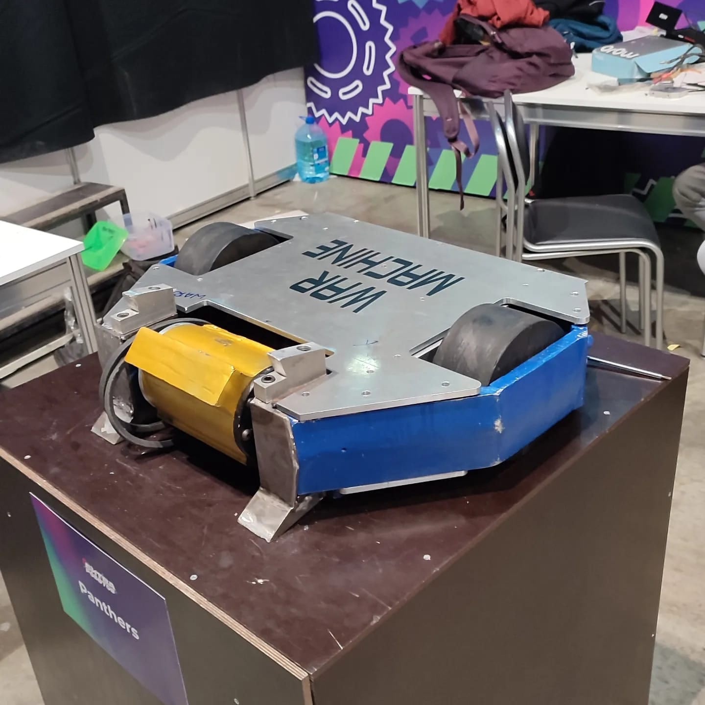 Competitor "War Machine" at Bitva Robotov 2023 Qualifier A