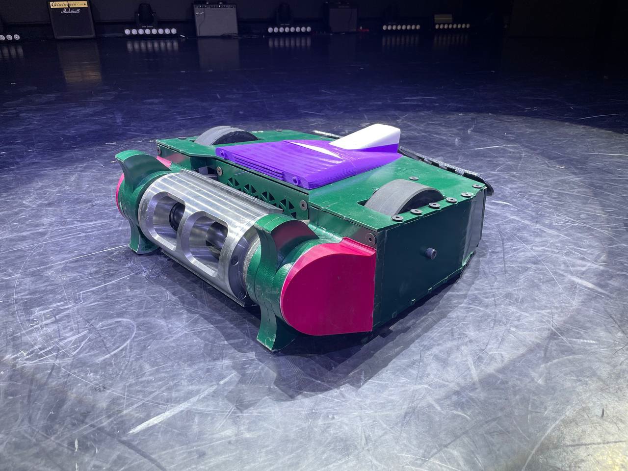 Competitor "Хозяин полей" at Bitva Robotov 2023 Qualifier A