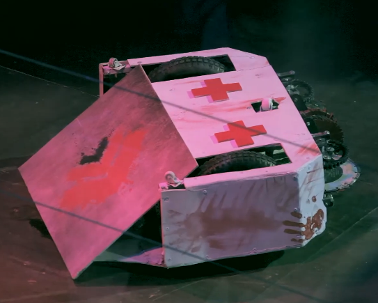 Competitor "Доктор Шредер" at Bitva Robotov Perm 2015
