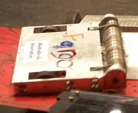 Competitor "Fargo" at BattleBots 2009