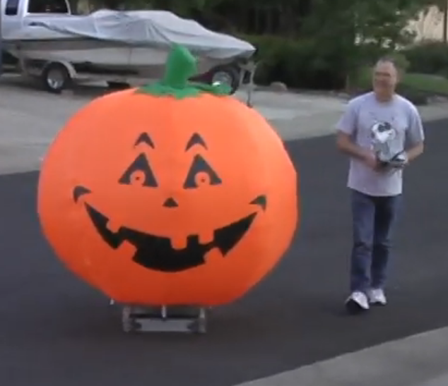 Competitor "The Great Pumpkin" at RoboGames 2009
