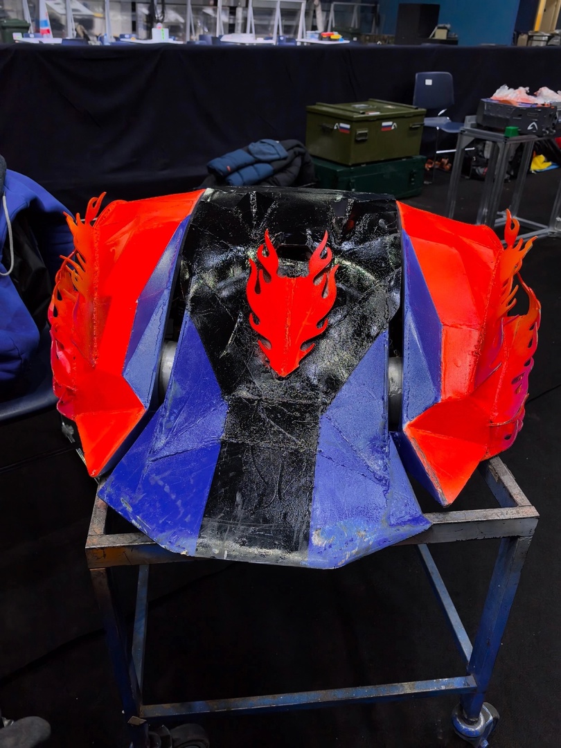 Competitor "Phoenix" at Bitva Robotov 2024 Final