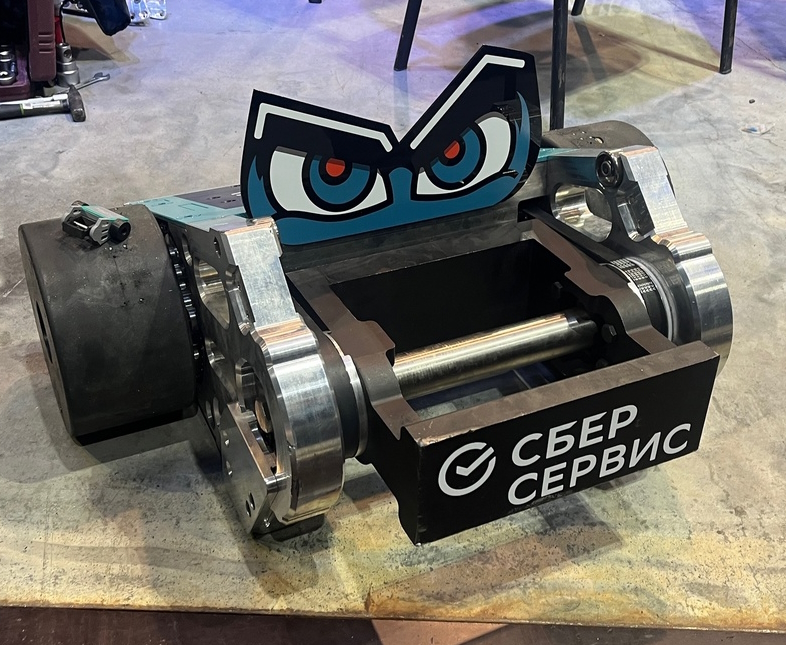 Competitor "Папочка" at Bitva Robotov 2024 Final