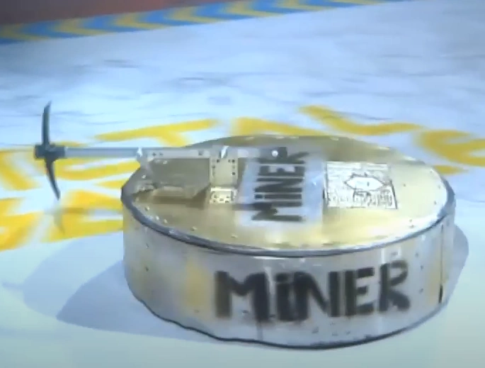 Competitor "Miner" at Metal Battle