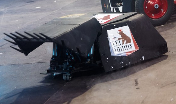 Competitor "Скорпион" at Bitva Robotov Perm 2015