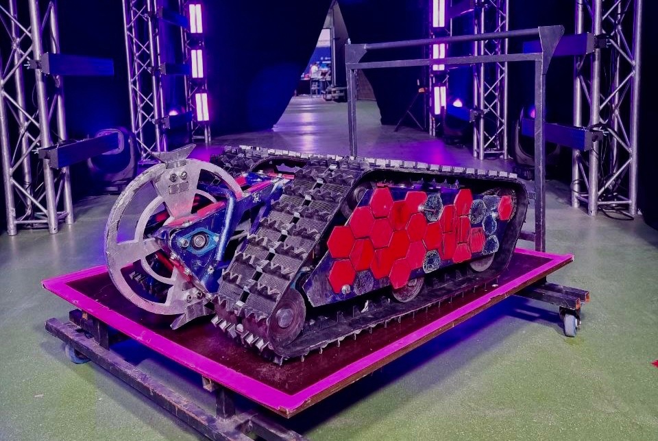 Competitor "RedHorn" at Bitva Robotov 2024 Qualifier A