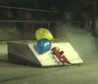 Competitor "Unknown BroneBots 2015 Robot 1" at Bronebot Autumn Warmup